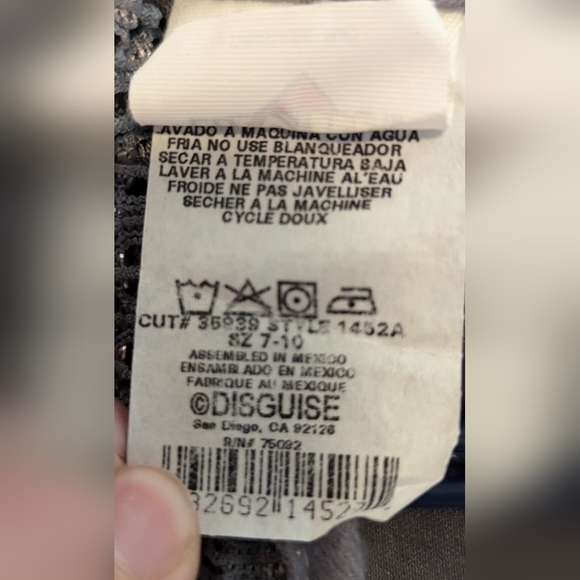 Grey Hooded Cape  Costume - Picture 2 of 3